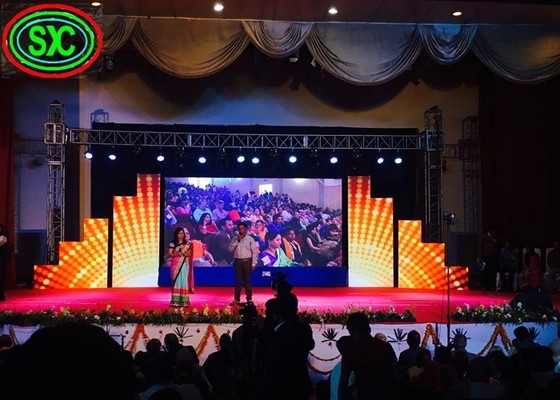 P4.8 Pixels Full Color Stage LED Screens Led Backdrop Screen For Live Events