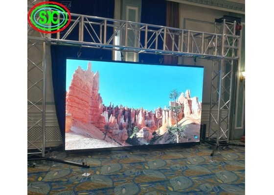 Video Led Display Screen Rental With Nova Control , Indoor Led Display Board For Stage