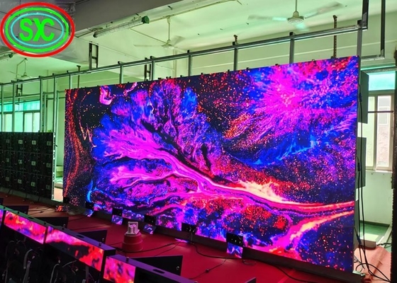 P2.5 GOB Led Display Waterproof Anti-Collision Video Wall indoor full color led display