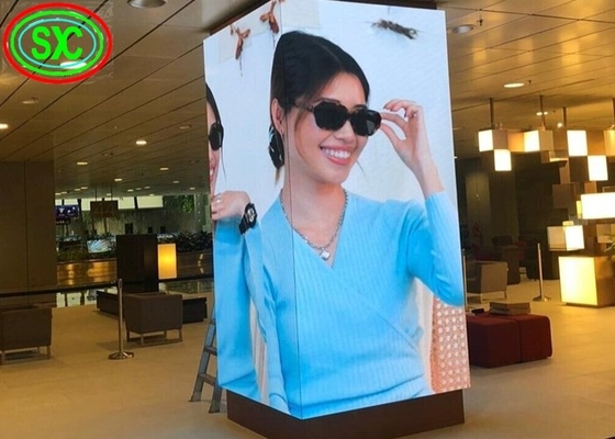 2000 Nits P3.9 Indoor Advertising Led Display , RGB Multi Color Led Display Board