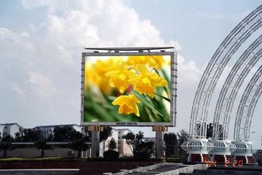 Street Road Side Full Color LED Display Screen P10 Outdoor High Brightness Advertising Billboard