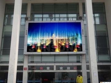 P4 Clear Images Advertising Led Screens Hanging Led Video Lightweight 1/8 scan