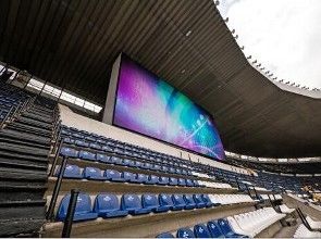 Advertising Full Color P10 Led Panel Screen Stage / Sports Stadium Scoreboard Banner