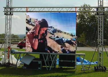 Outdoor Video P8 led screen brightness 7000cd 3840Hz Big screen IP65