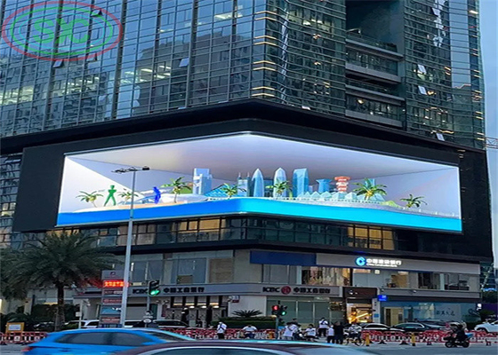 P8 Outdoor Advertising Led Display Panels Full Color High Brightness