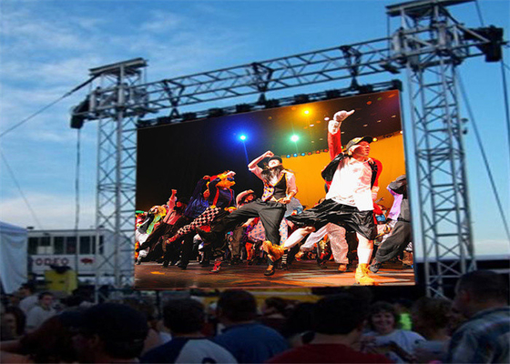 SMD2121 Outdoor Video Wall IP65 1000mm X500mm Module 3 Years Warranty