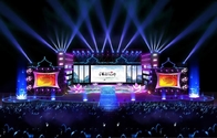Indoor Advertising Stage LED Screens HD Video Wall 3mm pixels High Brightness panels