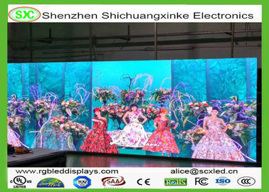 Front Open Led Video Screen Rental P6mm / Super Bright Led Display Board Wide View Angle