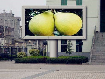 Outdoor Full Color P10 Advertising 6000cd / ㎡ Brightness High Quality LED Billboard