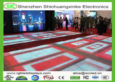 Indoor LED Dance Floor Display , Wedding Wifi Control Floor Screen