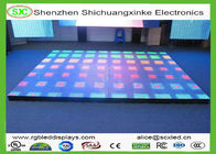 P4.81 disco LED dance floor display rental , led stage floor anti-collision
