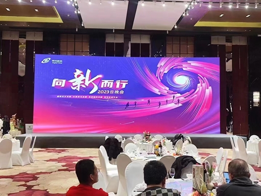 P2.5 HD Indoor Full Color LED Display Electronic Live Broadcast Background