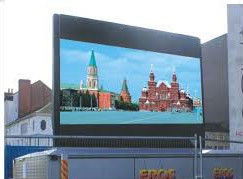 P10 Clock Time Date Temperature Outdoor Full Color LED Display Sign