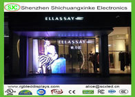 P10.42 Transparent Glass Led Screen for Window With WIFI System , 800w Power
