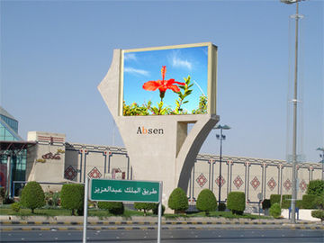 SMD3535 P10 Outdoor Full Color Led Display Waterproof 1/4 Scan 960*960mm
