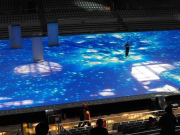 P4.81 Indoor And Outdoor Dance Floor LED Screen Disco Bar Floor full color For Wedding