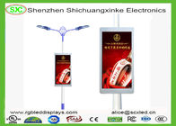 High Definition Outdoor P5 Advertising Street Pole Led Screen WIFI Remote Control