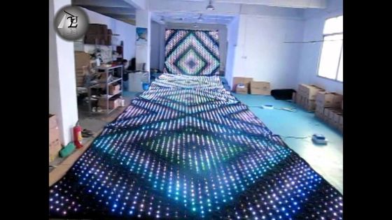 Indoor Outdoor 4.81mm Pixel Pitch LED Dance Floor Brick 500x500mm IP65