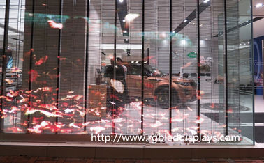 Glass Shop Advertising P3.91-7.82 Pantalla  Transparent LED Display Screen