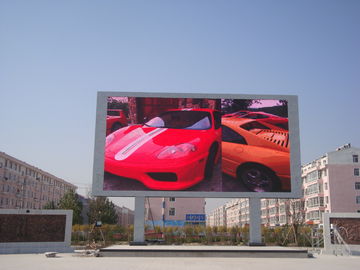 Waterproof P10 Outdoor Full Color Advertising Led Video Display  5000cd / ㎡ Brightness