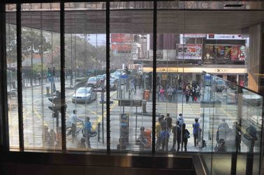 3.91-7.82mm Transparent LED Screen for Indoor Glass Curtain Walls