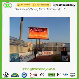 P10 Advertising Led Display Screen Outdoor Full Color High Brightness Video Panel