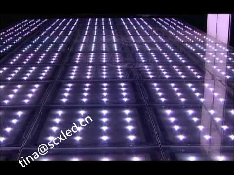 Indoor Full Color Portable LED Dance Floor Panel 4.81mm Pixel 500x500mm Cabinet