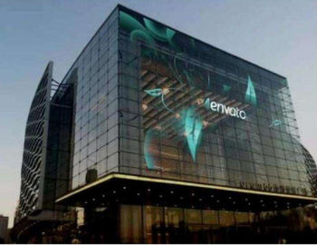 P0.9 Big Transparent Led Screen Display / Custom Transparent Video Screen High Brightness