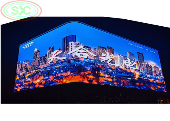 Newest 3D naked eye LED screen with aluminum structure and smart control system