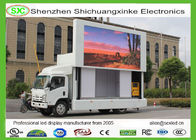 P6 Full Color  Mobile Truck LED Display with High Definition , Mobile LED in Meanwell