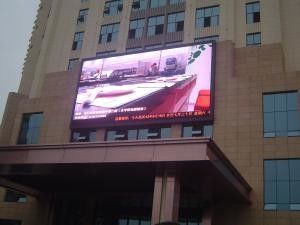 Outdoor Waterproof Fixed Installation Electronic Led Advertising Screen Full Color