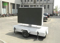 lR1G1B p4.81 Outdoor led mobile digital advertising sign trailer，truck mounted led display