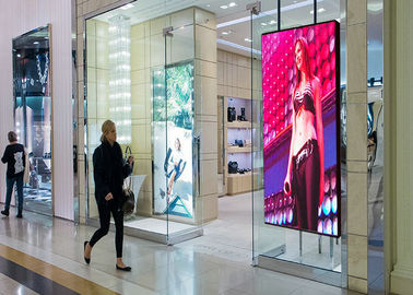 Front End Maintenance Full Color LED Digital Signage Signage 10mm Pixel Pitch Iron Cabinet