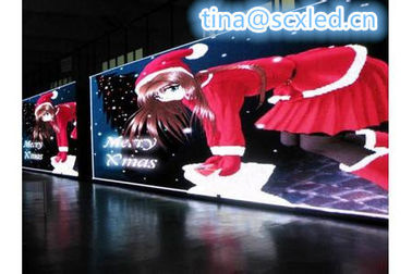 Outdoor Waterproof High Brightness LED Screen Rental P3 Commercial Center Installation