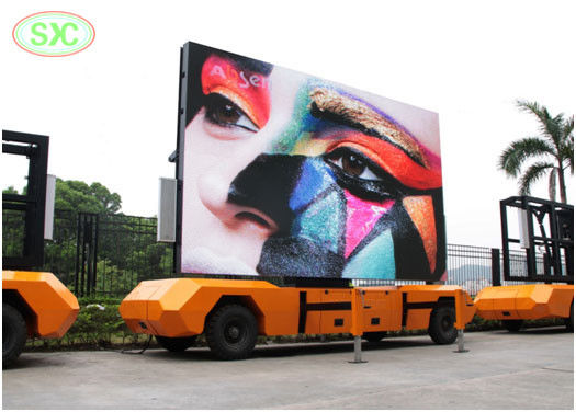 Rental Mobile Truck LED Display P6 Full Color High Resolution SMD CE Approval truck led display