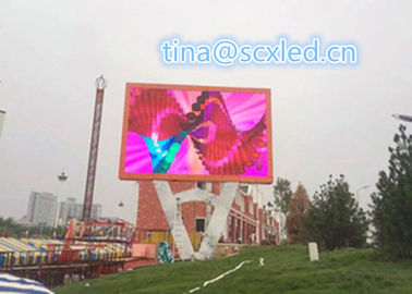 Building P10 SMD LED Screen Advertising Billboard Super Clear Vision 3 Years Warranty