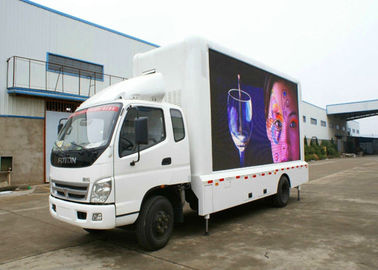 Big Size P6 Truck Led Screen Advertising For Car / Van Outdoor Waterproof Cinema