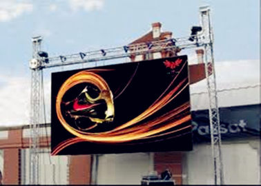 Giant High Brightness Outdoor Full Color Advertising LED Billboard Street Road / High Way