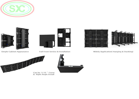 Portable LED displays high-resolution indoor LED displays for rent businesses