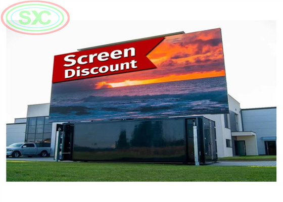Smd2121 Outdoor LED Screen Rental Full Color 16-Bit Grayscale 3 Years Warranty