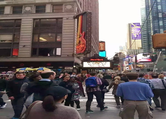 Outdoor P10 Full Color LED Advertising Display IP65 Waterproof 10mm Pitch