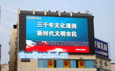 High Brightness Good Heat dissipation Outdoor Advertising P10 Led Screens Full Color