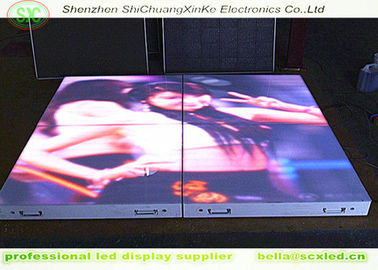 Waterproof RGB LED Dance Floor with Brightness Epistar Chip Glowing Lighting Effect and Customizable Labels