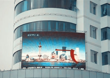 Ultra Thin Hanging Advertising Led Screens Seamless Full Color Led Display P10