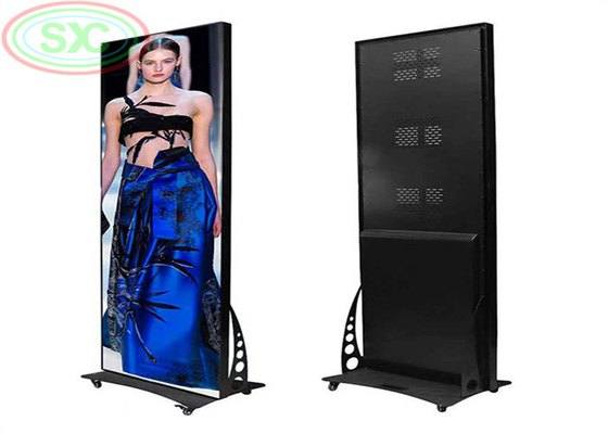 Indoor P2.5 Led Poster Display Screen IP43 High Contrast For Rental