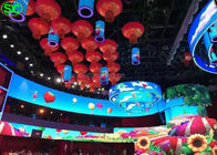 Indoor Round Column Flexible Curve Stage LED Display Screen P3 P3.9 Energy saving