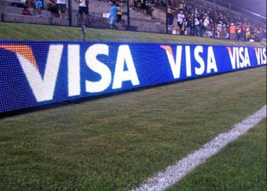 Football Stadium Perimeter Advertising Billboard P5 Stadium LED Video Display Banners