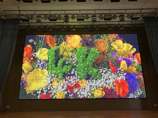 Full Color P3.91 Indoor Led Video Wall 500x500 Aluminium Die Casting Cabinet