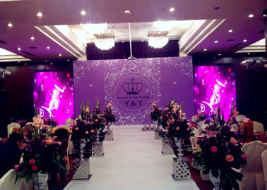 P4.81 Display Panel For Church Rental Wedding Stage Backdrop Video Wall 500*1000 Indoor Led Screen