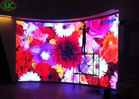 High Definition Curved Advertising Led Screens , Indoor Full Color Led Panel Easy Maintain